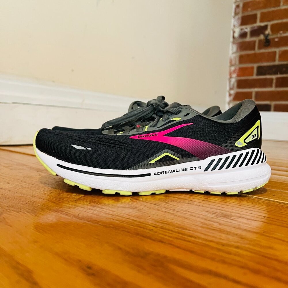 Brooks Womens Adrenaline GTS 23 GTX Goretex Running Shoes • 7 • EUC • Black - Picture 5 of 16
